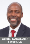 Yakubu Karagama, London, UK